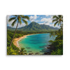Dream Beach Escape Canvas Art - From Sea To Shining Art