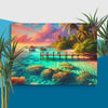 Tropical Escape Canvas - From Sea To Shining Art