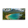 Dream Beach Escape Canvas Art - From Sea To Shining Art