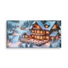 Winter Wonderland Lodge Canvas - From Sea To Shining Art
