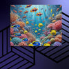 Underwater Sea Art Canvas - From Sea To Shining Art