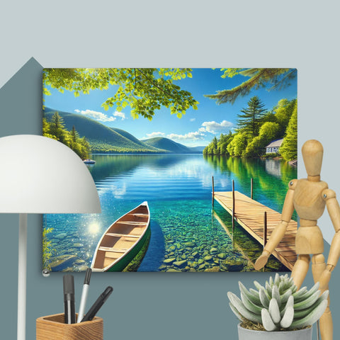 Lake Serenity Canvas - From Sea To Shining Art