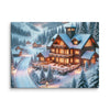 Winter Wonderland Lodge Canvas - From Sea To Shining Art