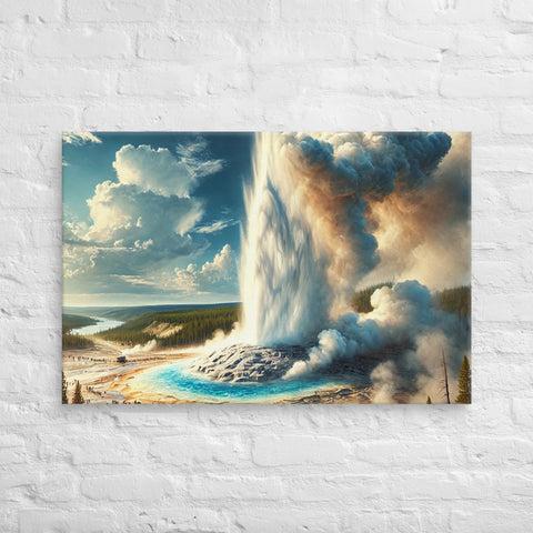 Nature's Power Canvas - From Sea To Shining Art