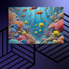 Underwater Sea Art Canvas - From Sea To Shining Art