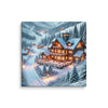 Winter Wonderland Lodge Canvas - From Sea To Shining Art