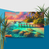 Tropical Escape Canvas - From Sea To Shining Art