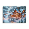 Winter Wonderland Lodge Canvas - From Sea To Shining Art