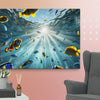 Sunbeams Beneath the Waves Art Canvas - From Sea To Shining Art