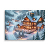 Winter Wonderland Lodge Canvas - From Sea To Shining Art