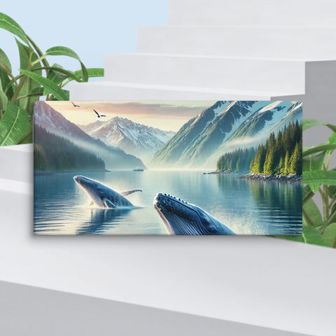 Ocean Giants Canvas Art - From Sea To Shining Art