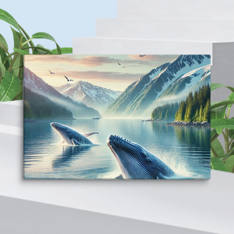 Ocean Giants Canvas Art - From Sea To Shining Art