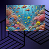 Underwater Sea Art Canvas - From Sea To Shining Art