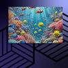 Underwater Sea Art Canvas - From Sea To Shining Art