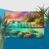 Tropical Escape Canvas - From Sea To Shining Art