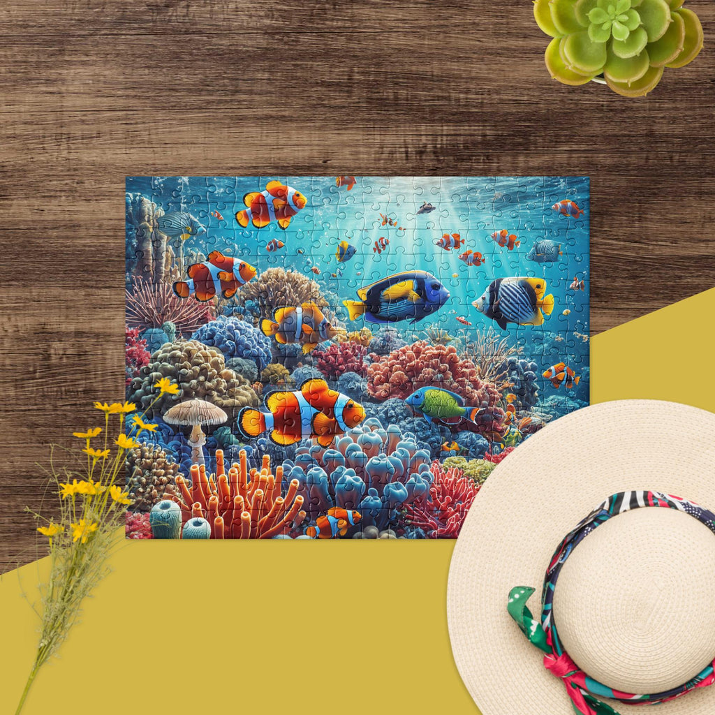 Underwater Elements Jigsaw Puzzle - From Sea To Shining Art