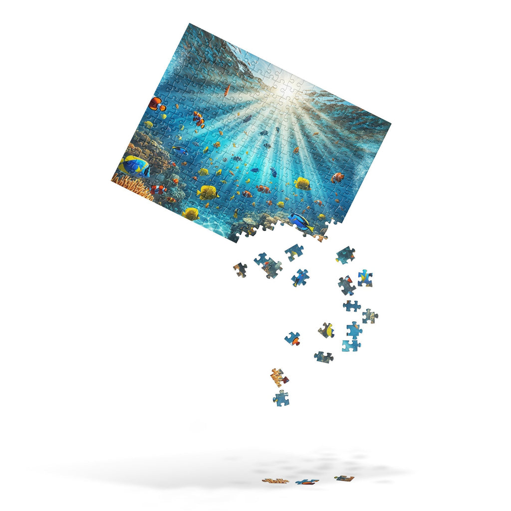 Sunshine In Sea Jigsaw Puzzle - From Sea To Shining Art