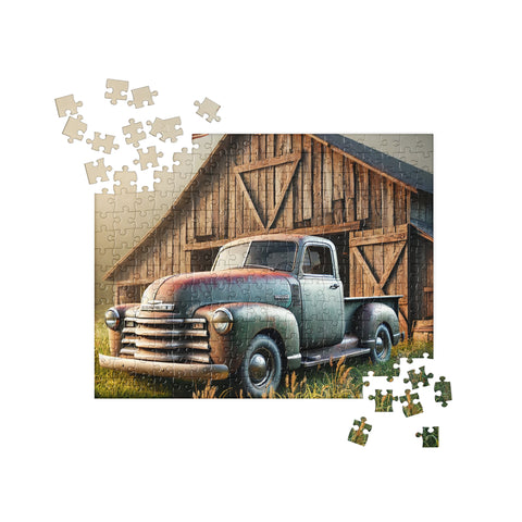 Rustic Truck Jigsaw puzzle - From Sea To Shining Art
