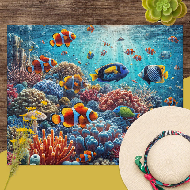 Underwater Elements Jigsaw Puzzle - From Sea To Shining Art