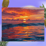 Sunset Over Sea Jigsaw puzzle - From Sea To Shining Art