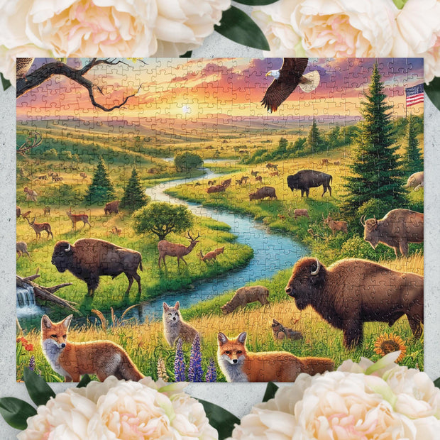 Jigsaw puzzle - From Sea To Shining Art
