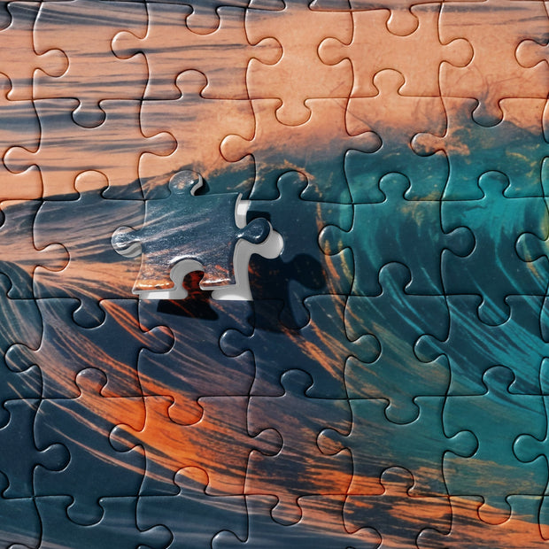 Evening Sea Art Jigsaw puzzle - From Sea To Shining Art