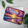 Tropical Sunset Laptop Sleeve - From Sea To Shining Art