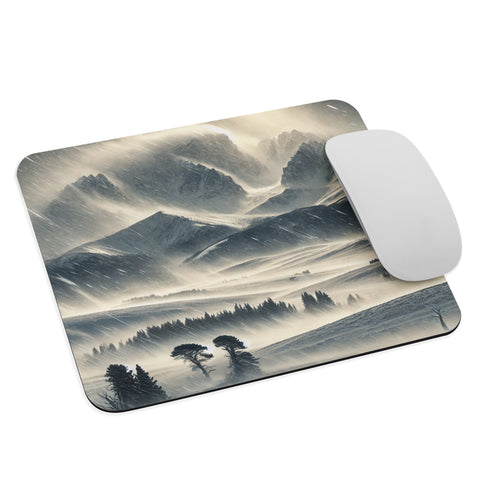 Nature's Grandeur Mouse Pad - From Sea To Shining Art