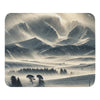 Nature's Grandeur Mouse Pad - From Sea To Shining Art