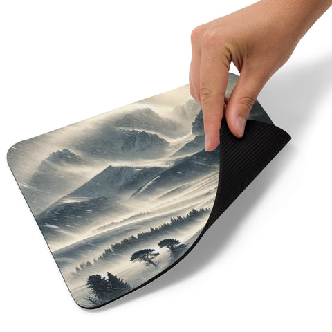 Nature's Grandeur Mouse Pad - From Sea To Shining Art
