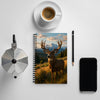 Majestic Buck Spiral Notebook - From Sea To Shining Art