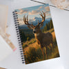 Majestic Buck Spiral Notebook - From Sea To Shining Art