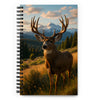 Majestic Buck Spiral Notebook - From Sea To Shining Art
