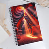 Mystical Canyon Glow Spiral notebook - From Sea To Shining Art