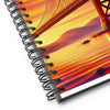 Iconic Sunset Bridge Spiral notebook - From Sea To Shining Art