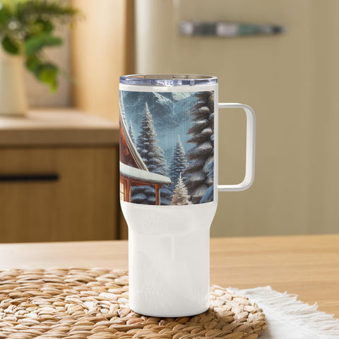 Travel mug with a handle - From Sea To Shining Art