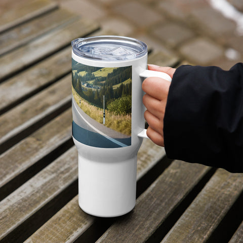 Travel mug with a handle - From Sea To Shining Art