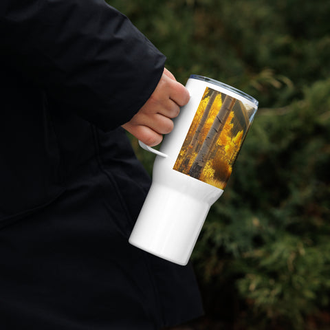 Travel mug with a handle - From Sea To Shining Art