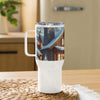 Travel mug with a handle - From Sea To Shining Art