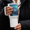 Travel mug with a handle - From Sea To Shining Art