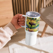 Travel mug with a handle - From Sea To Shining Art