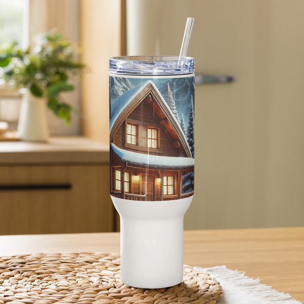 Travel mug with a handle - From Sea To Shining Art
