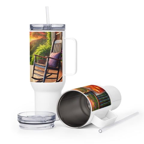 Travel mug with a handle - From Sea To Shining Art