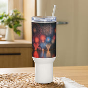 Travel mug with a handle - From Sea To Shining Art