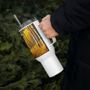Travel mug with a handle - From Sea To Shining Art