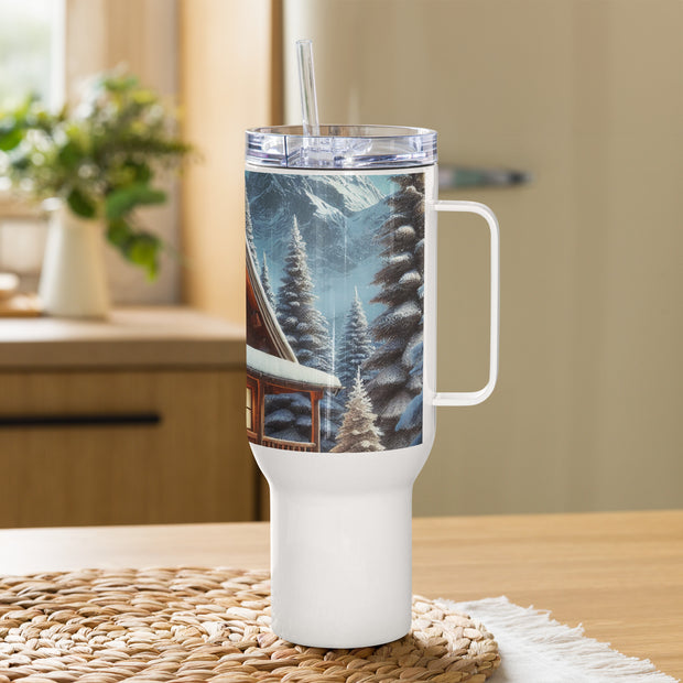 Travel mug with a handle - From Sea To Shining Art
