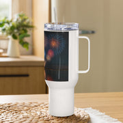 Travel mug with a handle - From Sea To Shining Art