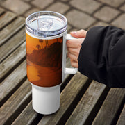 Travel mug with a handle - From Sea To Shining Art