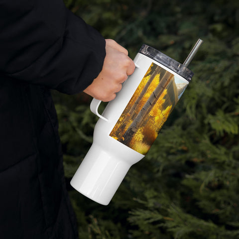 Travel mug with a handle - From Sea To Shining Art