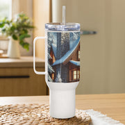 Travel mug with a handle - From Sea To Shining Art